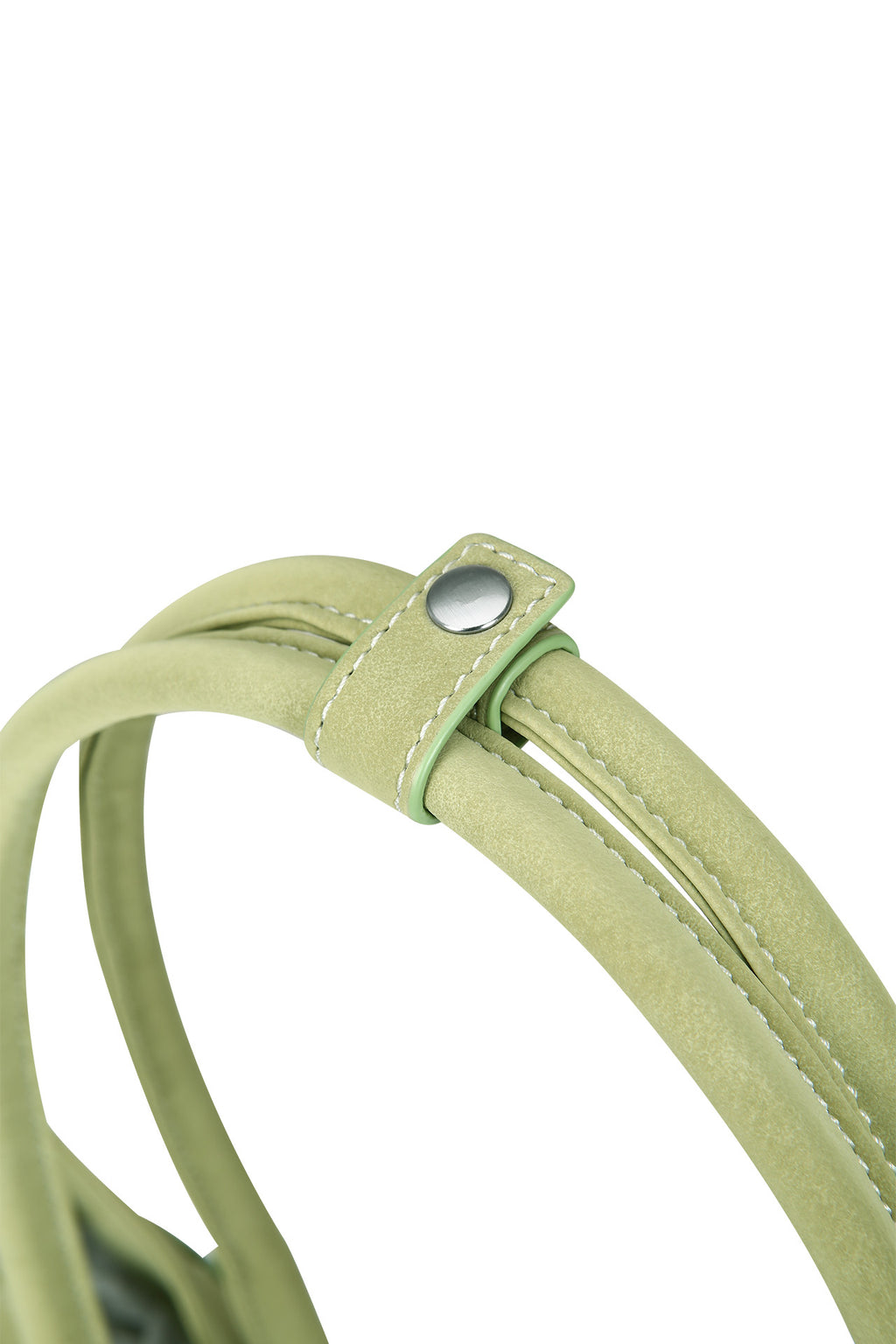 Mini belted boat bag (avocado)