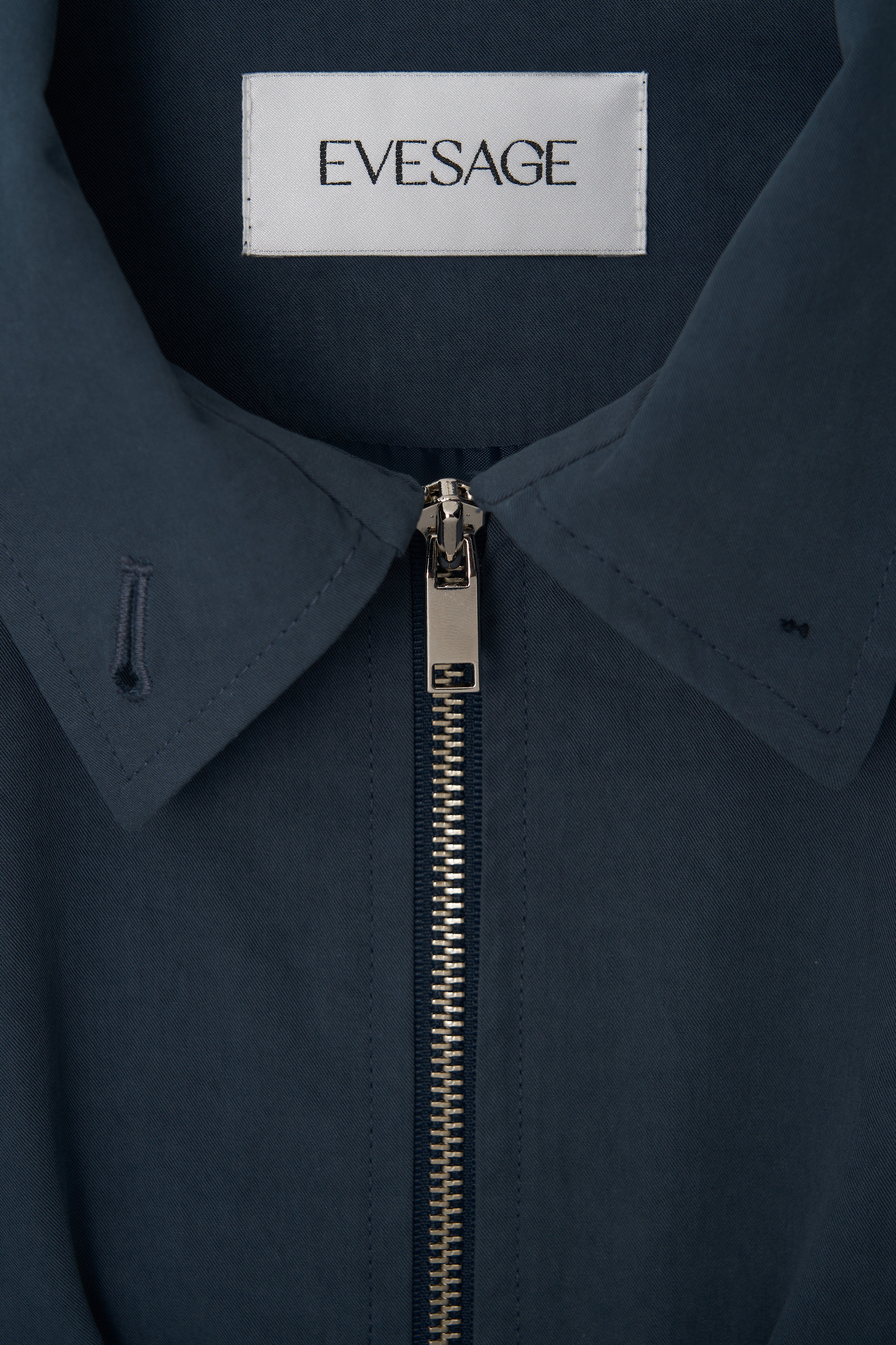 COTTON BLOUSON - NAVY