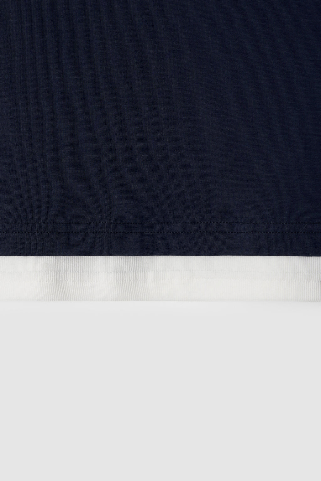 LAYERED TEE - NAVY