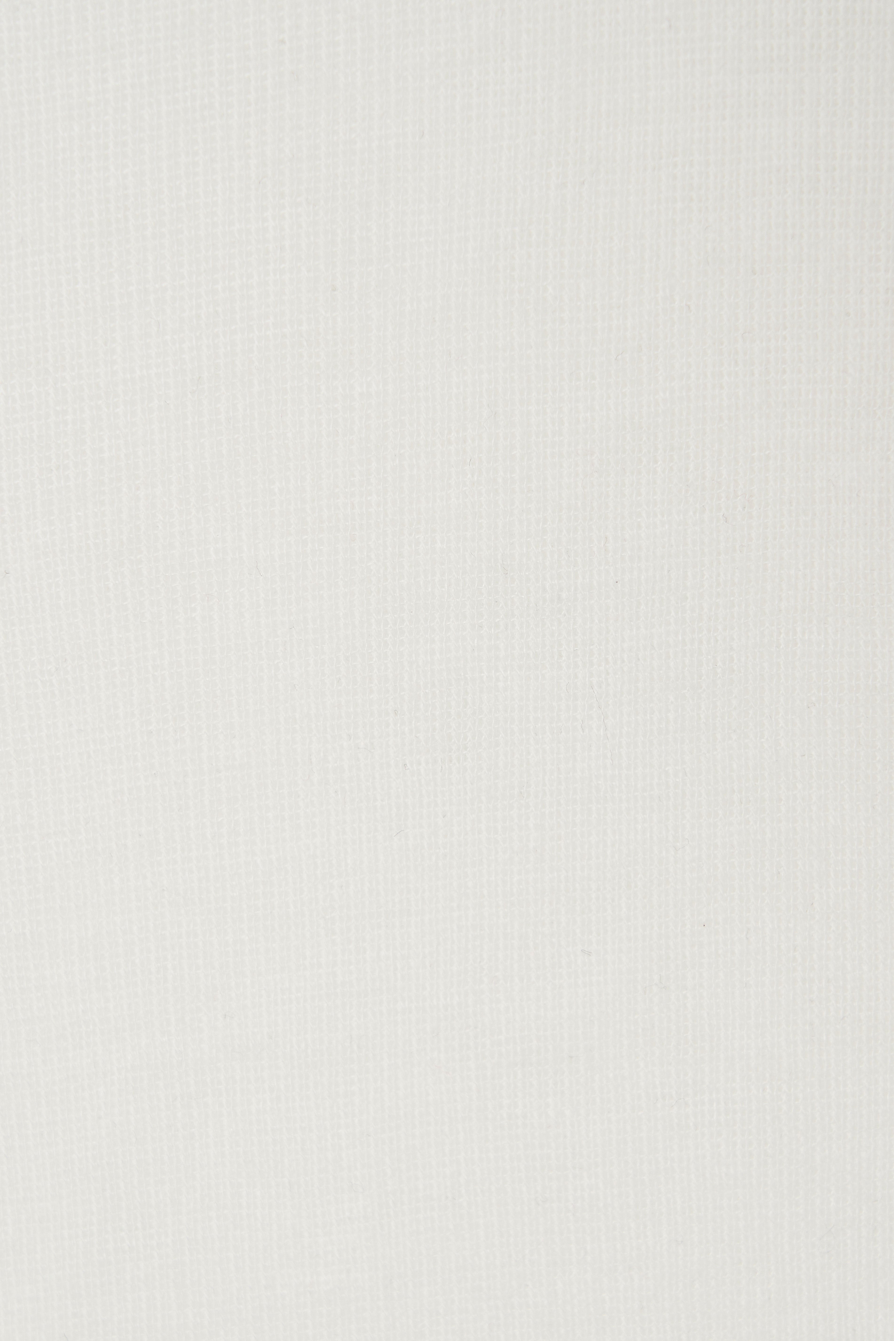 SEETHROUGH POLO TEE - IVORY