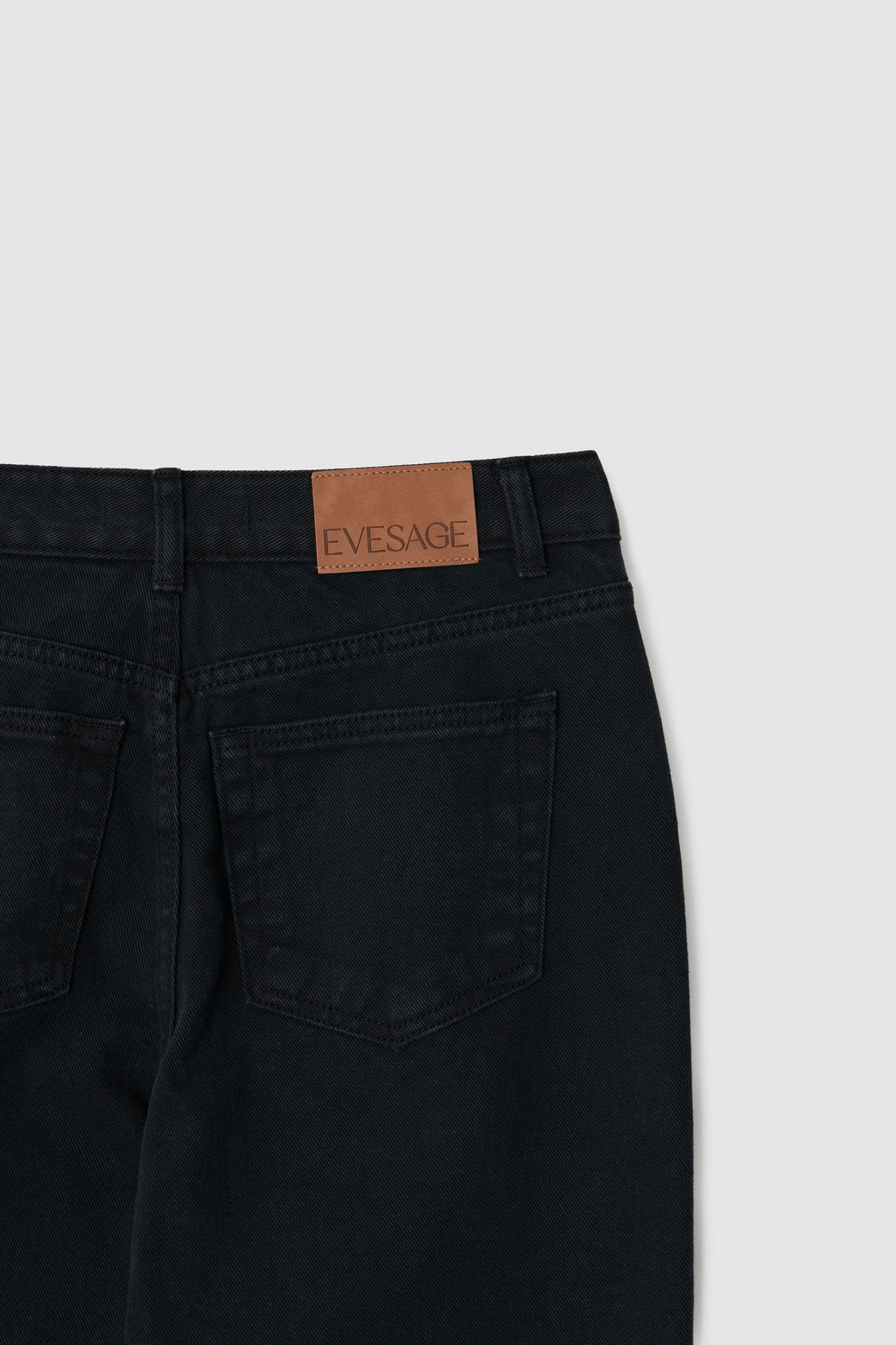 BOOTS CUT DENIM - BLACK