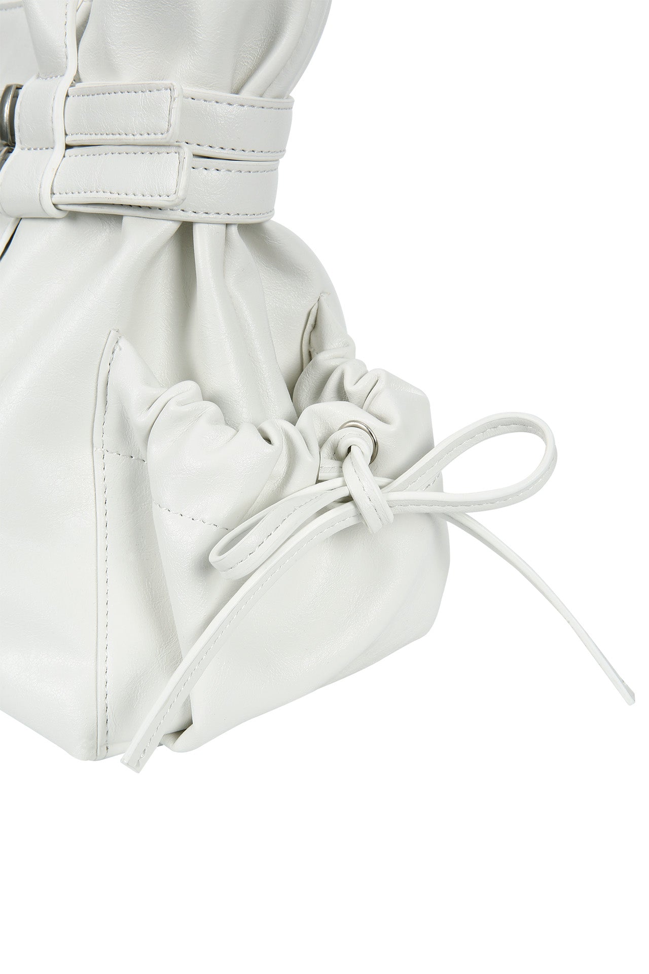 medium town belt bag (cream)