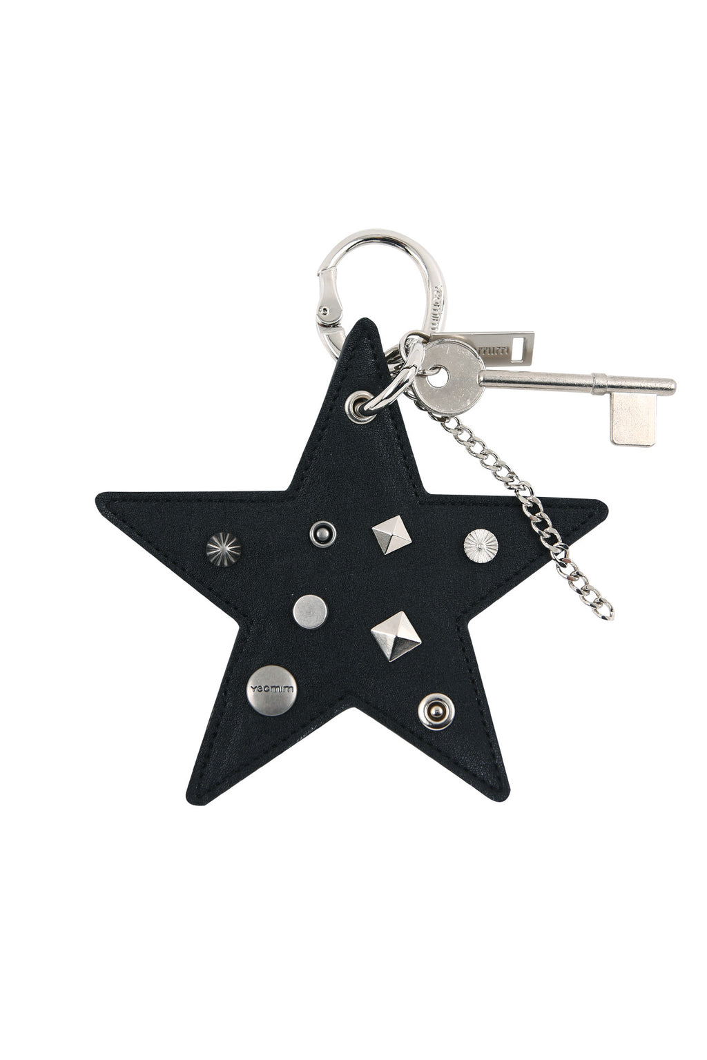 star tag keyring (black)