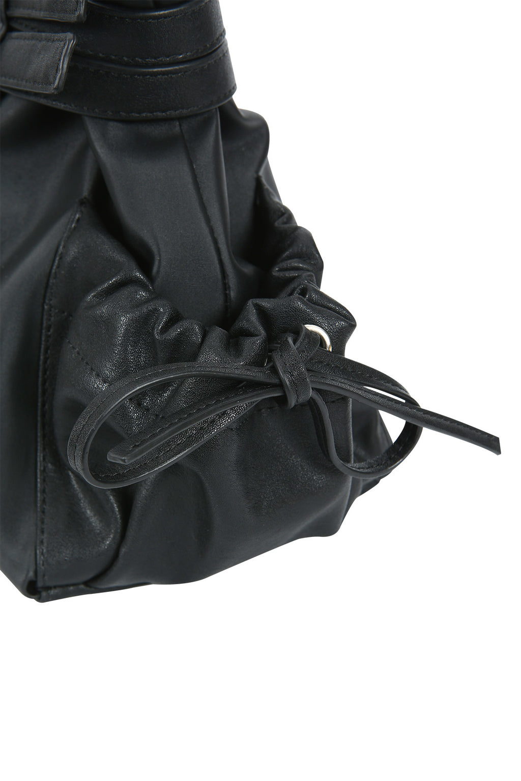 Medium town belt bag (nylon black)