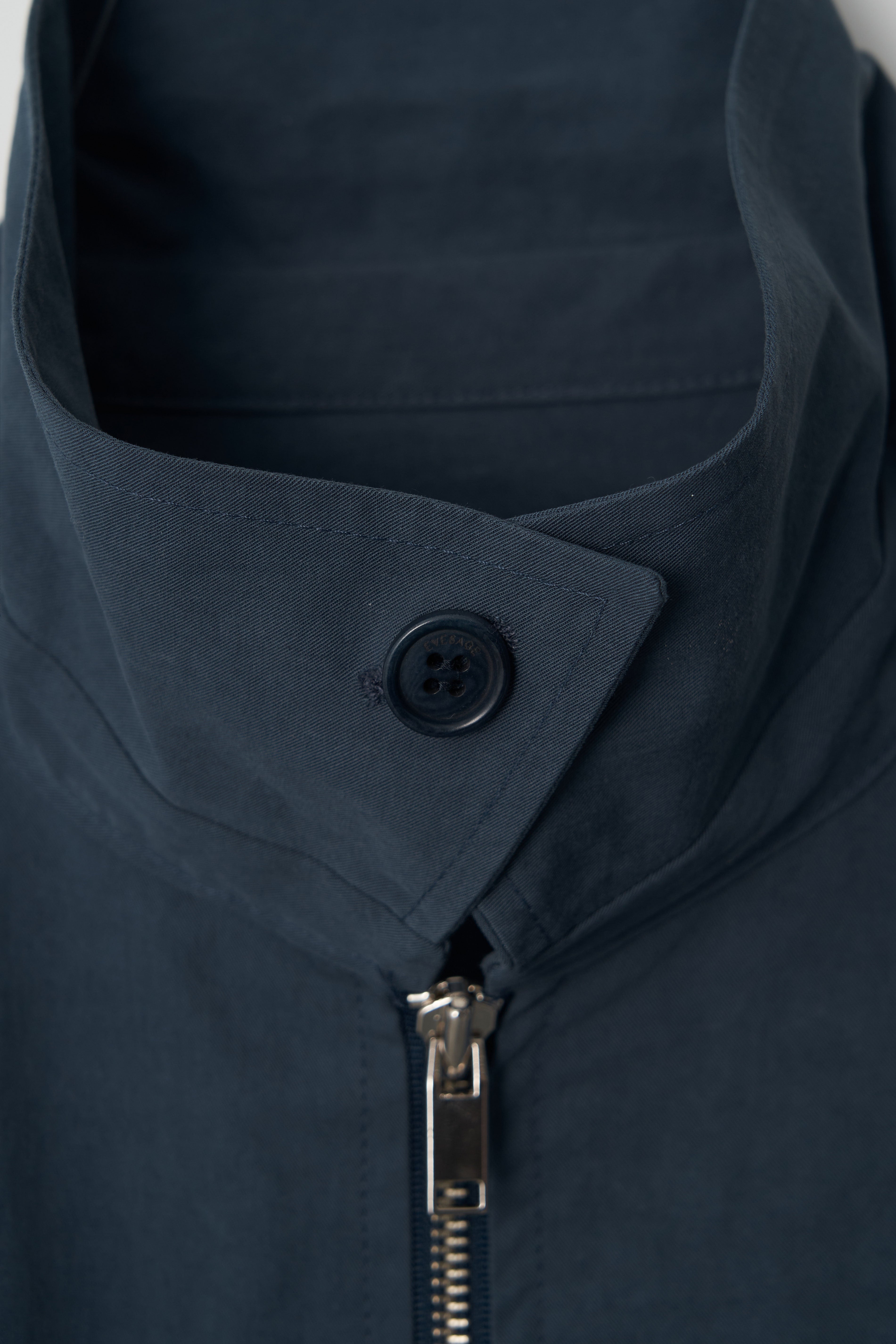 COTTON BLOUSON - NAVY