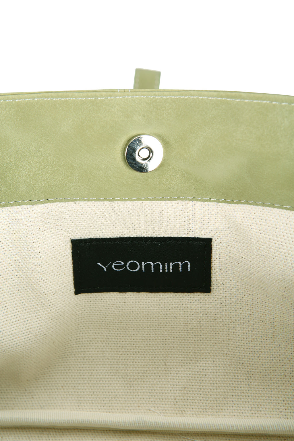 Mini belted boat bag (avocado)