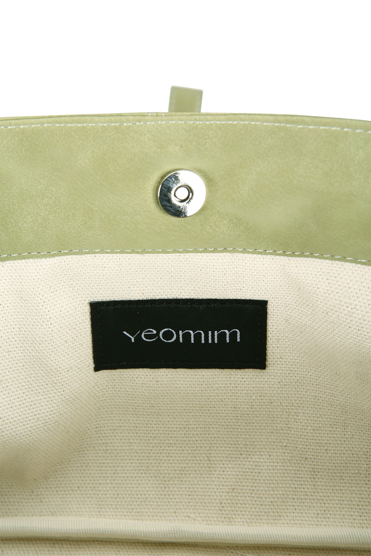 Mini belted boat bag (avocado)