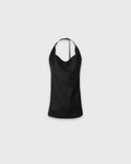 Halter Bustier Top - Black