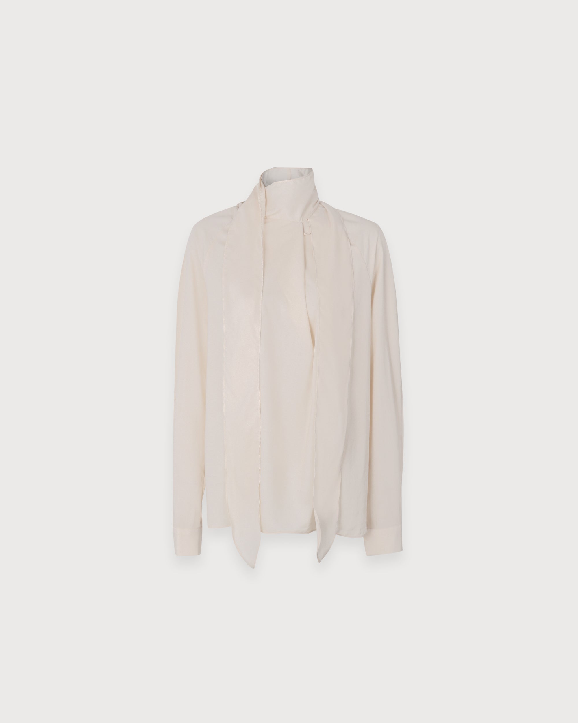 Leu Tie Blouse - Beige