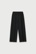 Mild Tuck Pants - Black
