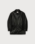 Moe Leather Jacket - Black