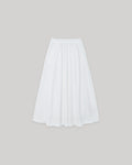 Noah Cotton Skirt - White