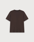 Row Button T shirt - Brwon