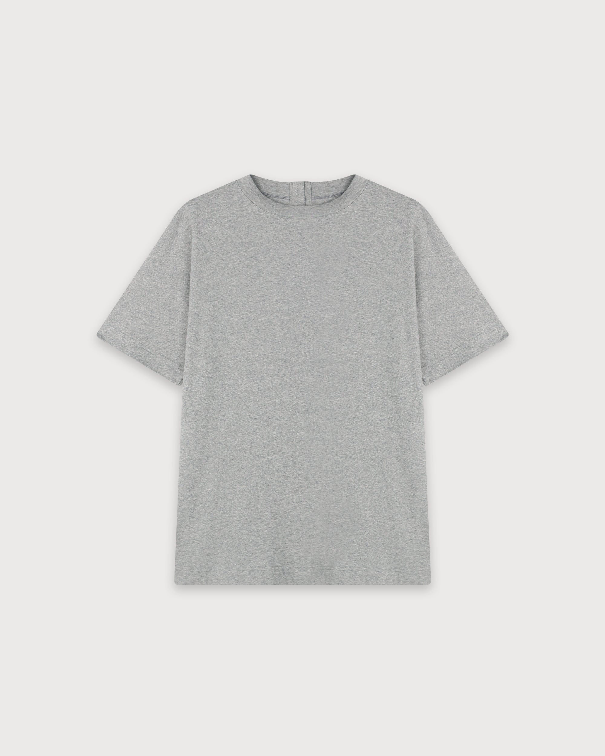 Row Button T shirt - Gray