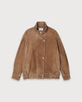 Sand Suede Jacket - Camel