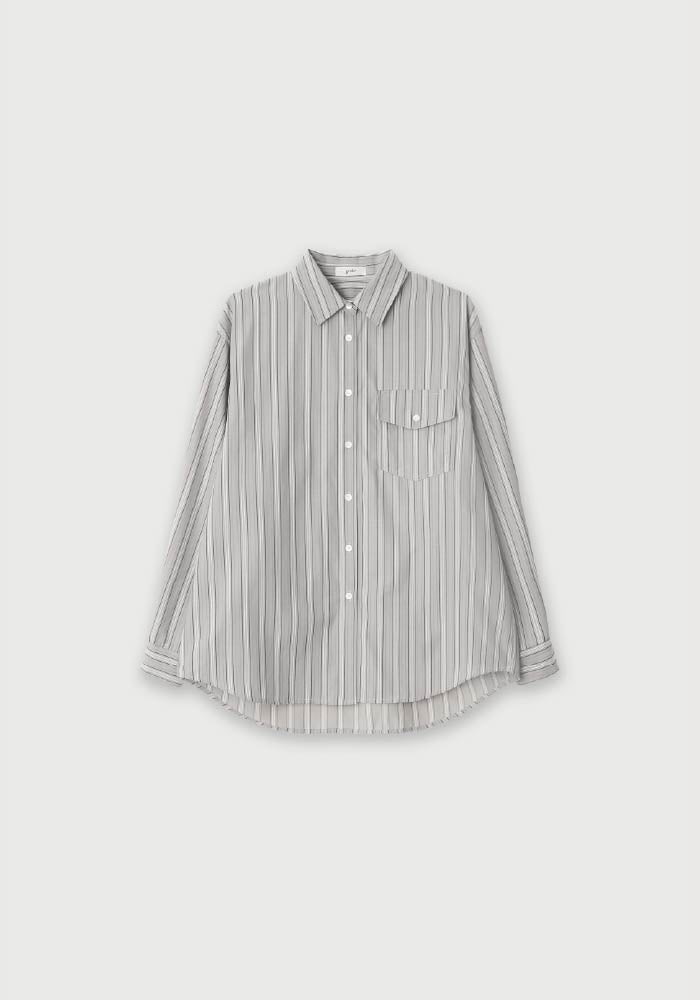 Sophe Stripe Shirt - Gray