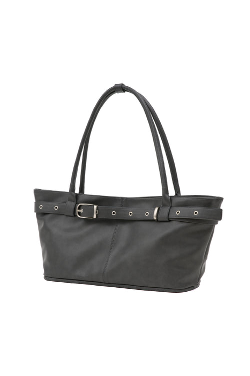 belted boat bag (charcoal)