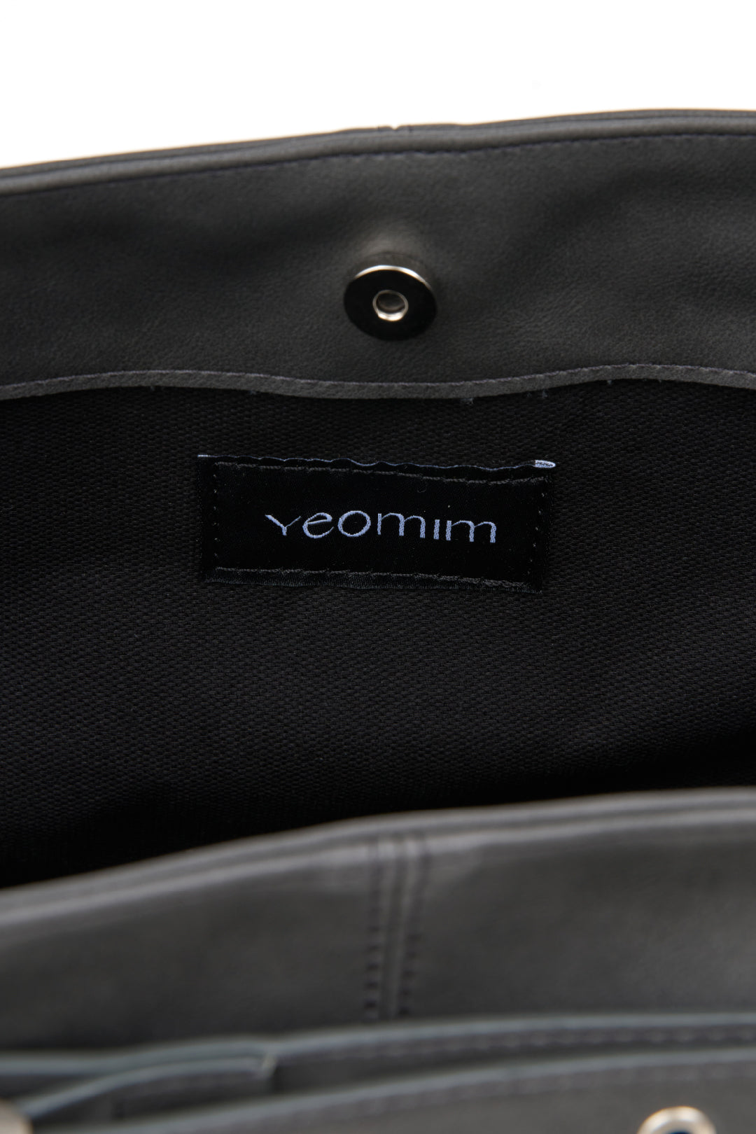 belted boat bag (charcoal)