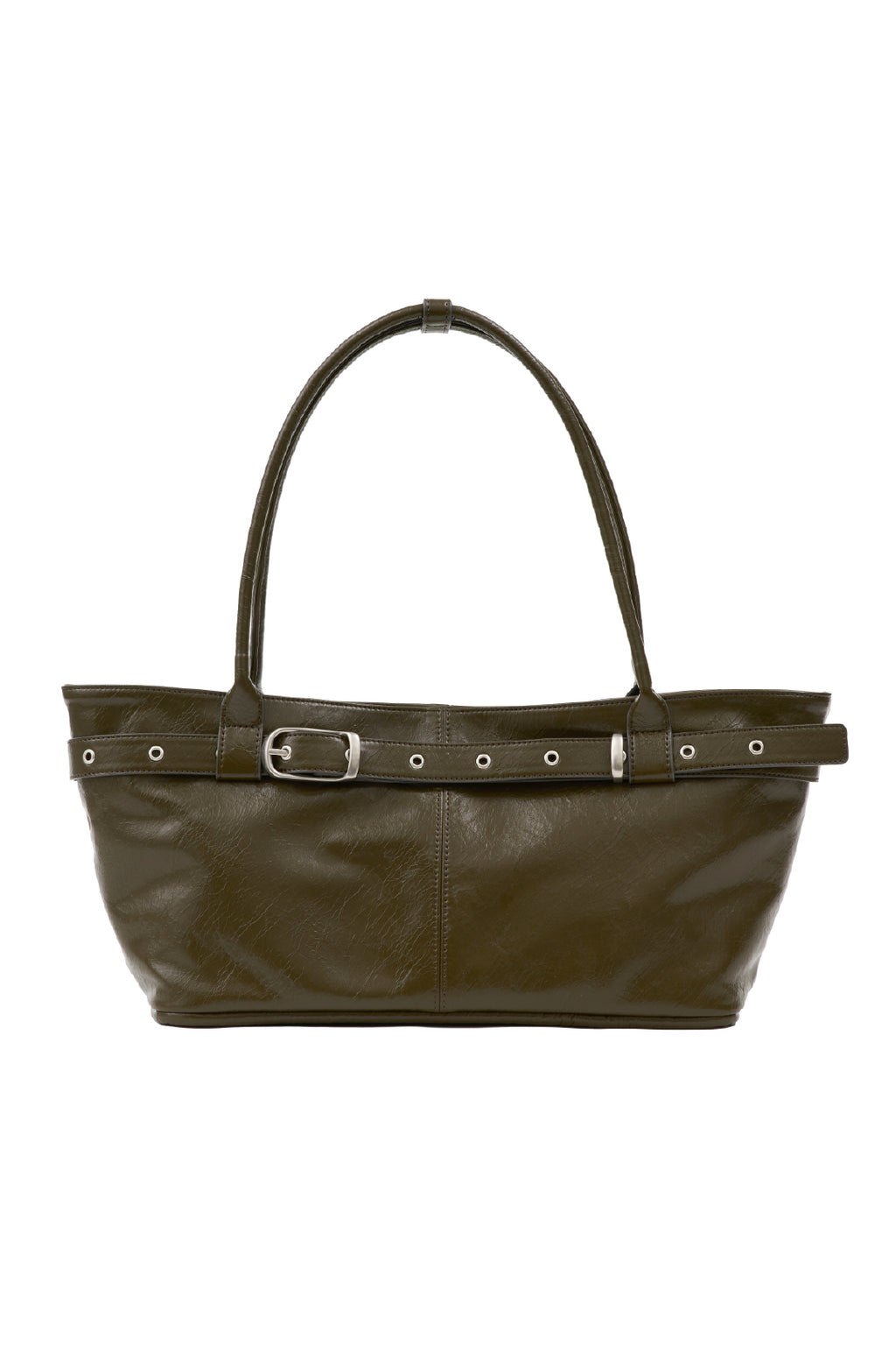 belted boat bag (crack khaki)