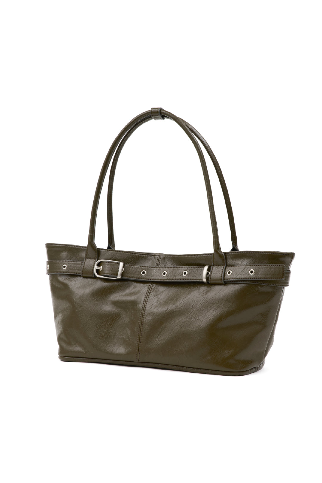 belted boat bag (crack khaki)