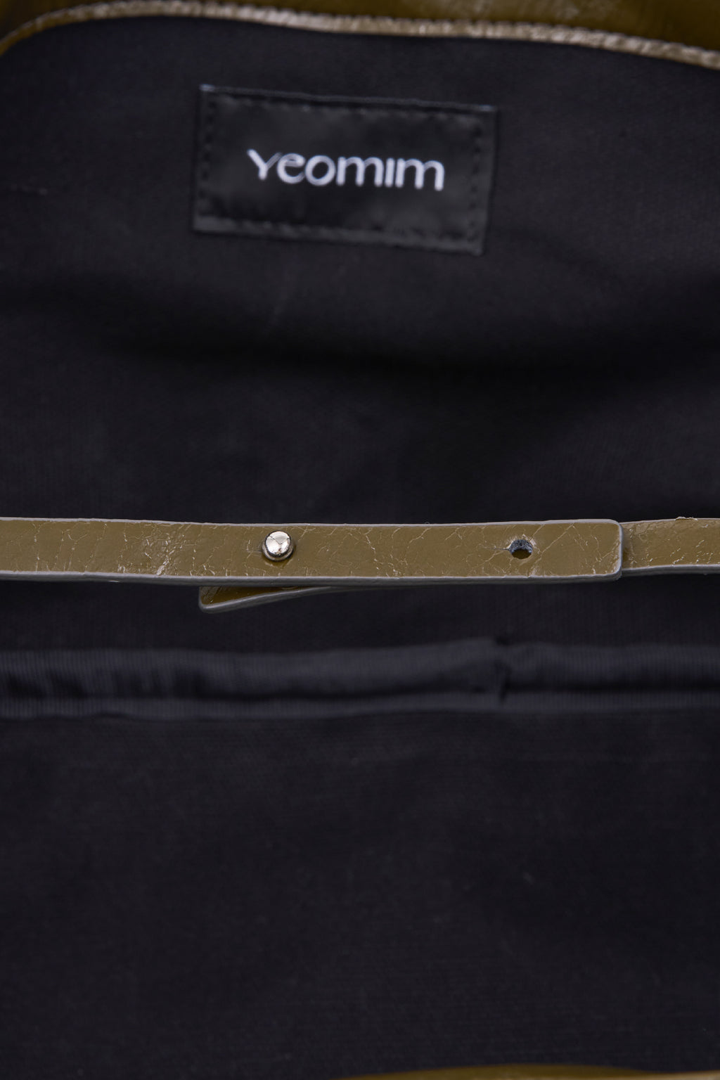 belted boat bag (crack khaki)