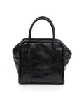 mini box bag (crinkle black)
