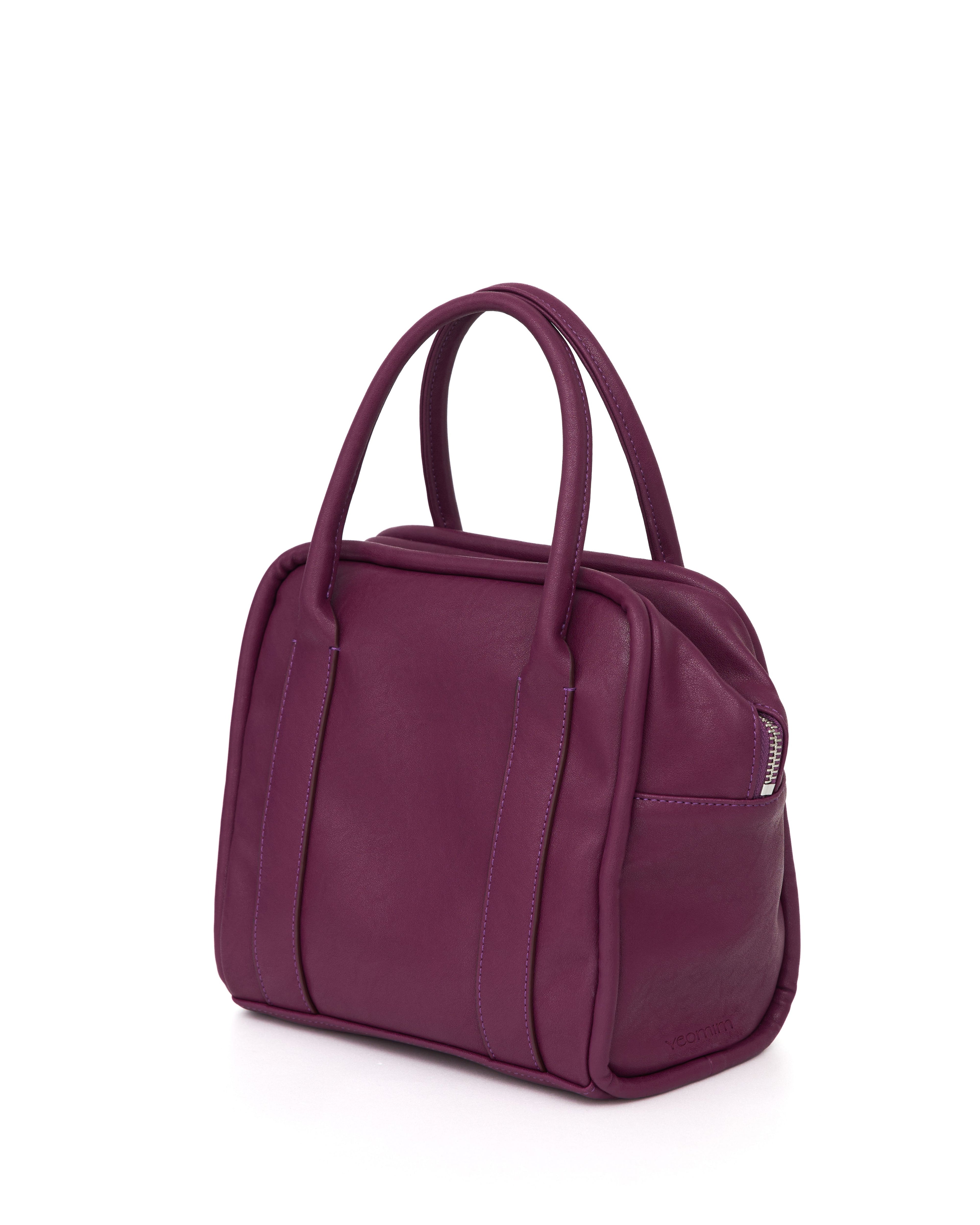 mini box bag (grape)