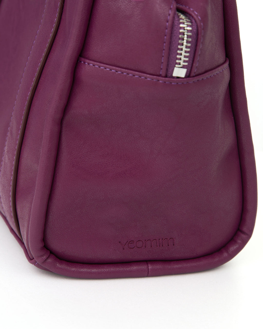 mini box bag (grape)