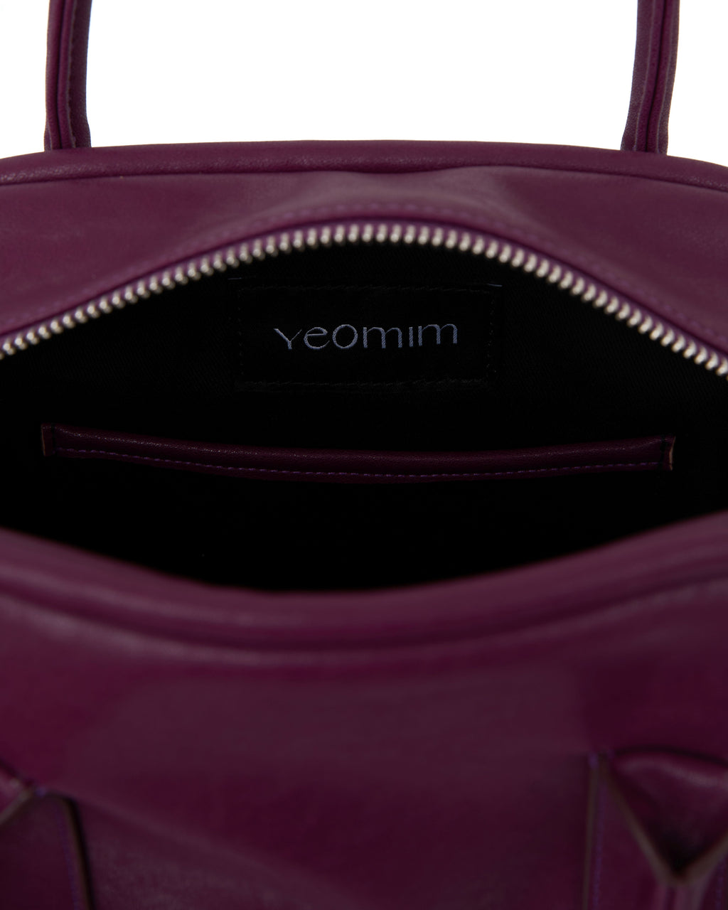 mini box bag (grape)