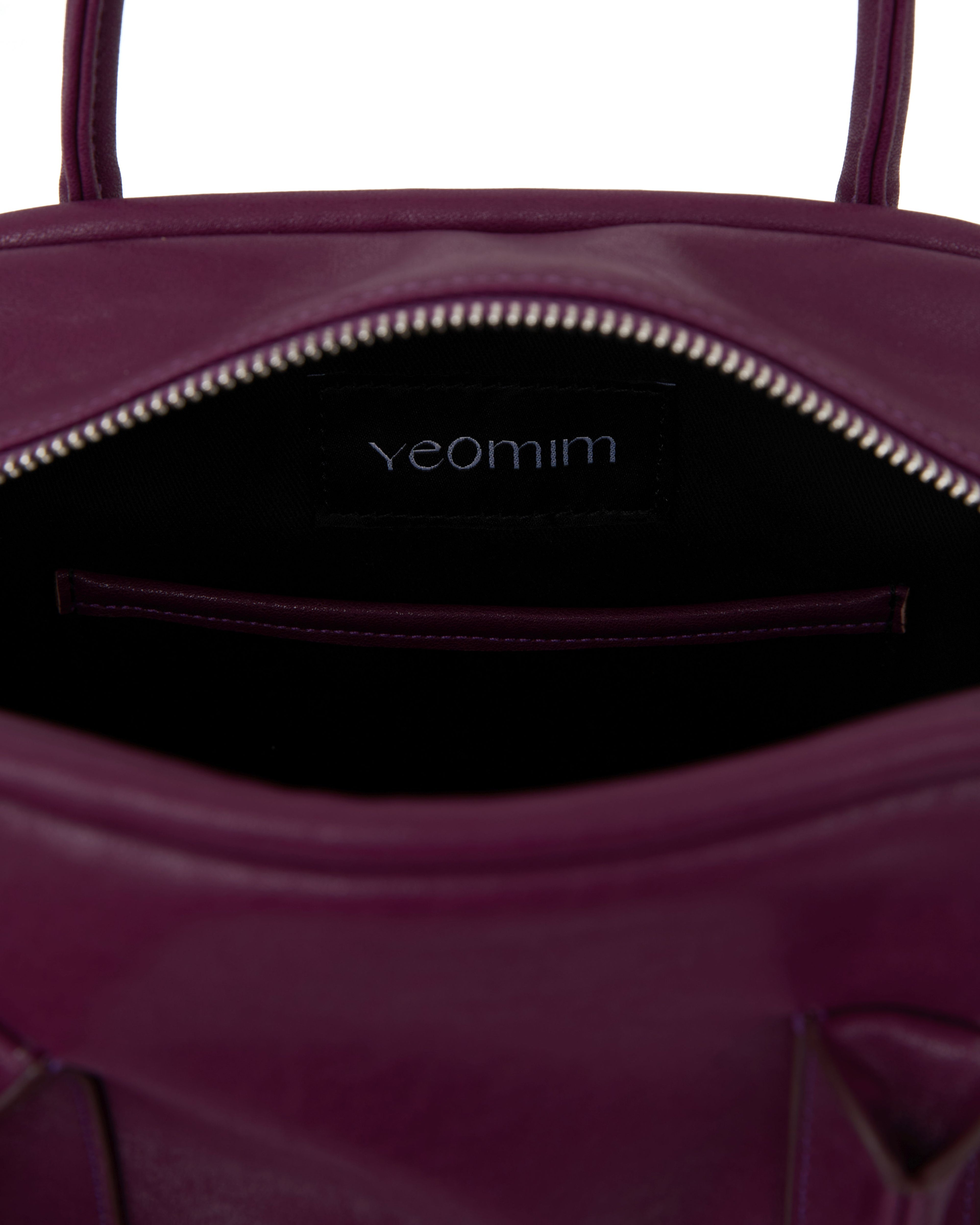 mini box bag (grape)