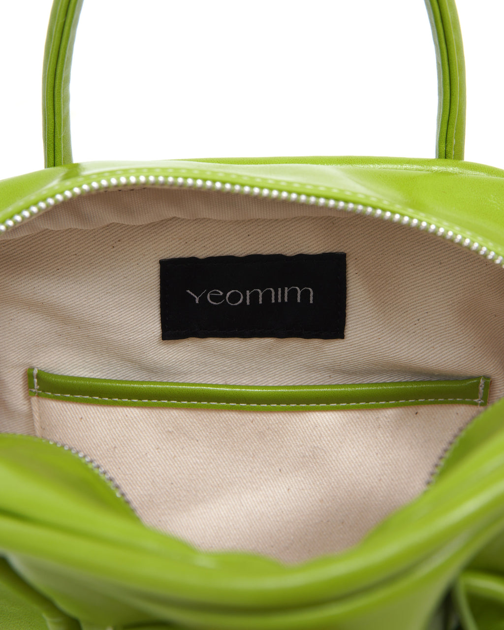 mini box bag (lime)