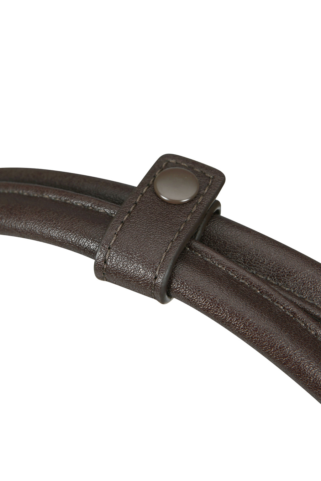 belted boat bag (suede camel)